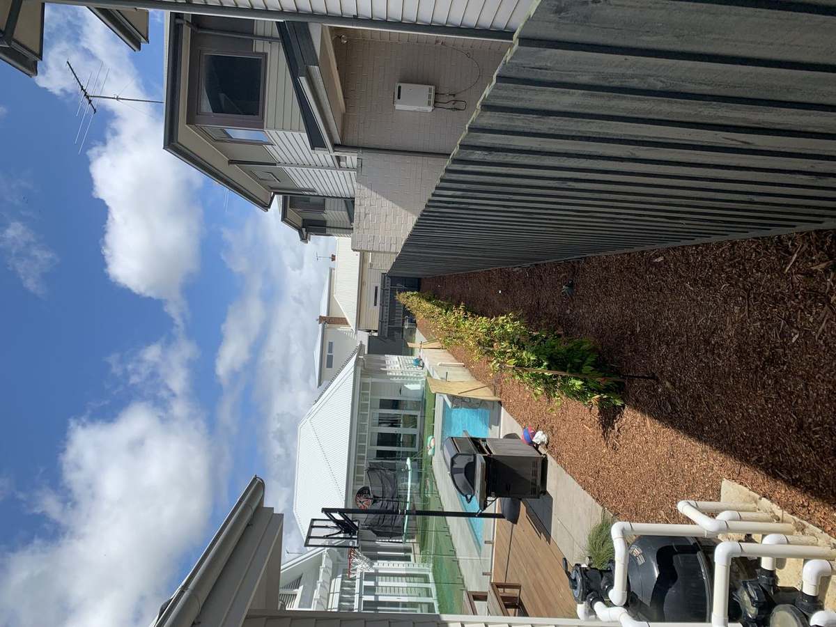 Side passage — after planting & mulching